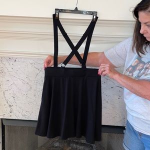 Hot Topic Suspender Skirt
